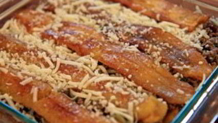 лазанья с мясным фаршем