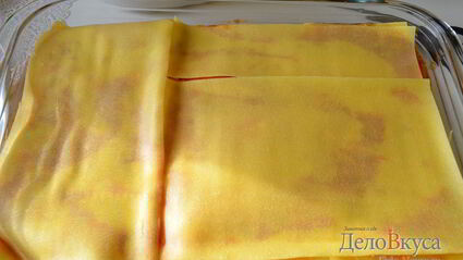 лазанья с мясом