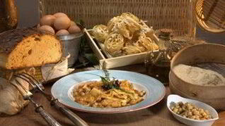 Лазанья с нутами