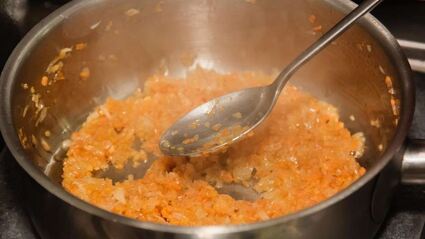 лазанья с овощами и фаршем