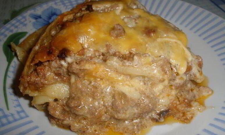 Рецепт лазанья с соусом бешамель