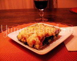 Лазанья с сыром