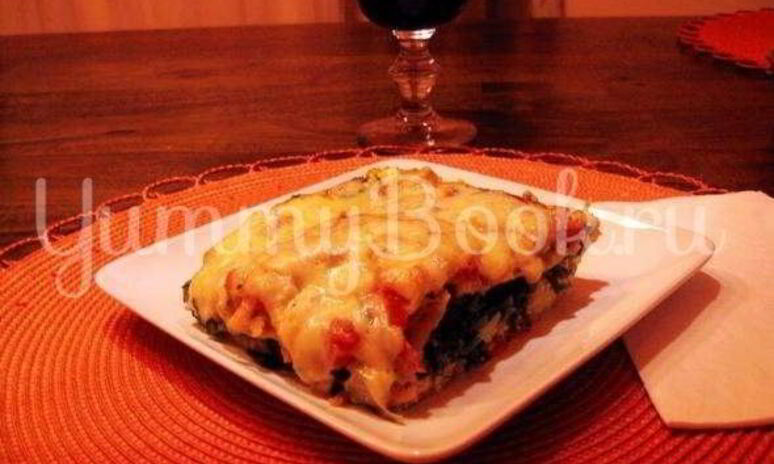 Рецепт лазанья с сыром