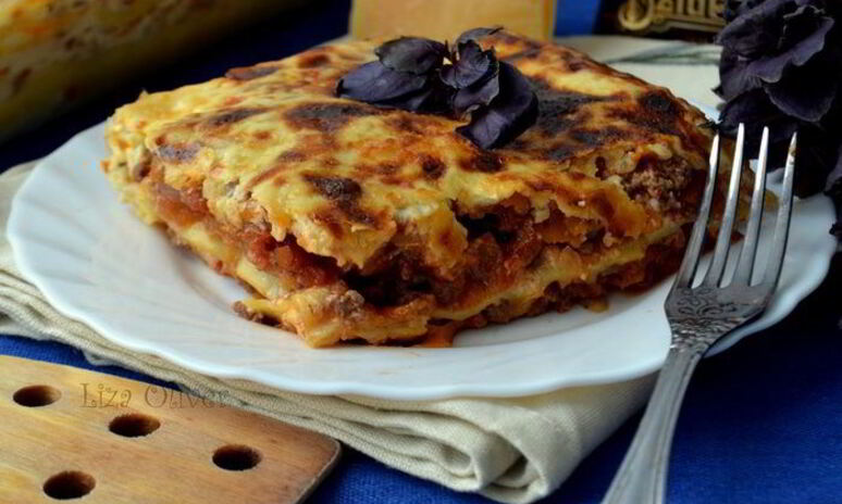 Рецепт лазанья с телятиной и сыром джюгас