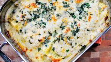 лазанья с творогом и сыром