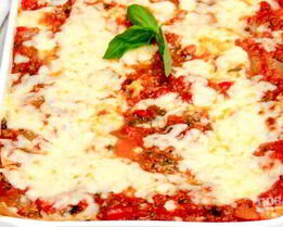 Лазанья с запеченными овощами