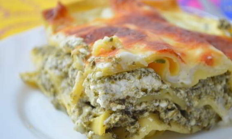 Рецепт лазанья со шпинатом