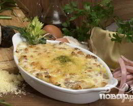 Лазанья Vincisgrassi alla marchigiana