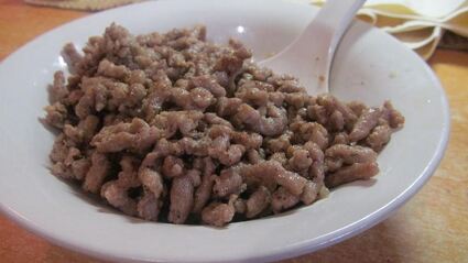 ленивая лазанья с лавашом