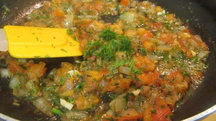 ленивая лазанья с лавашом