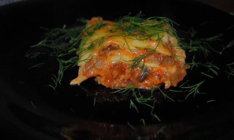 Рецепт овощная лазанья для самых маленьких