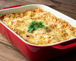 Овощная лазанья с маскарпоне