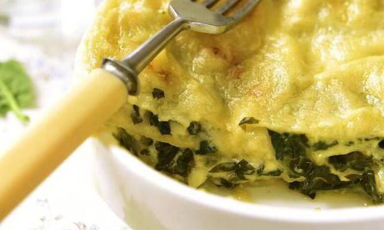 Рецепт весенняя лазанья со сливочным сыром