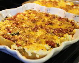 Фаршированные макароны-ракушки