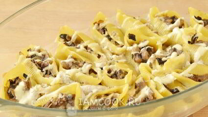 фаршированные макароны