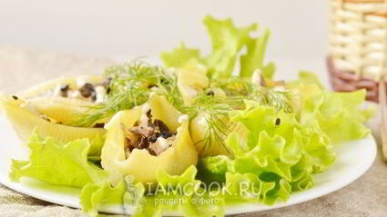 фаршированные макароны