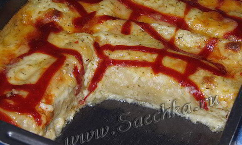 Рецепт каннеллони с фаршем