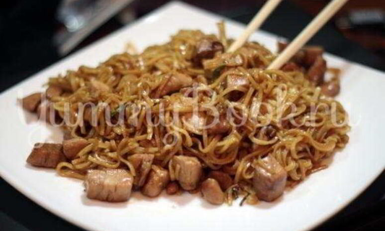 Рецепт китайская жаренная лапша