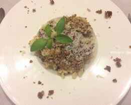 Ленивая американская паста с трюфелем