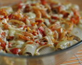 Макароны фаршированные в духовке