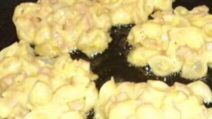 макароны на сковороде