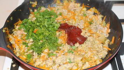 макароны по-флотски с фаршем