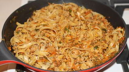 макароны по-флотски с фаршем