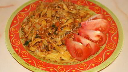 макароны по-флотски с фаршем