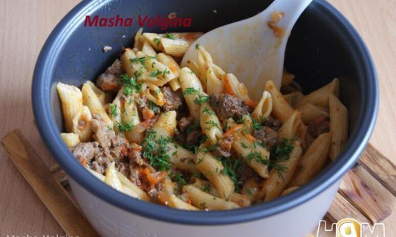 Рецепт макароны по-флотски в мультиварке