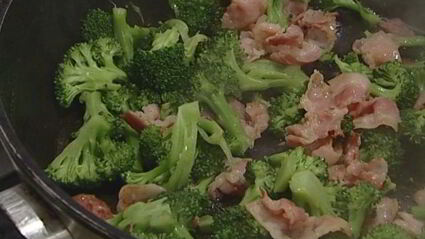 макароны-ракушки с брокколи