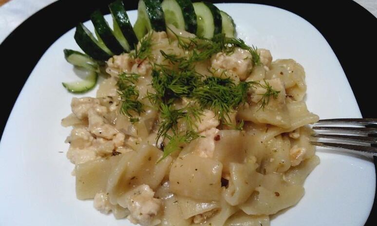 Рецепт макароны с фаршем в мультиварке