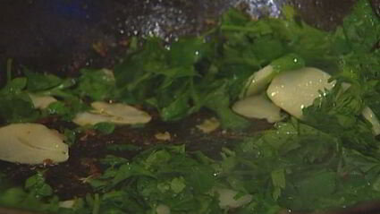 макароны с куриной печенкой