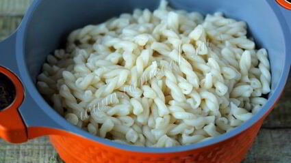 макароны с сердцем