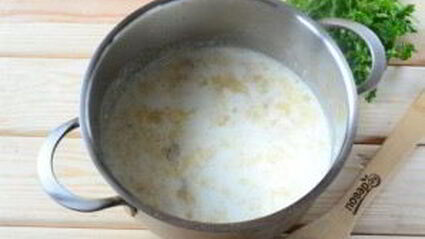 макароны с сыром в рожке