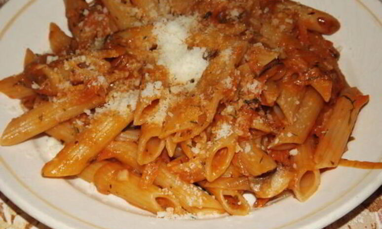 Рецепт макароны с тунцом