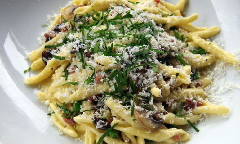 Рецепт макароны с ветчиной