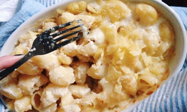 Рецепт макароны в сливочном соусе