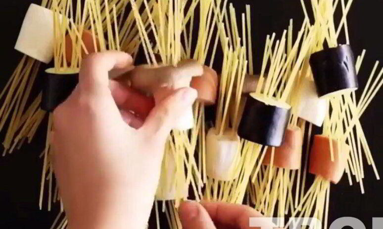 Рецепт необычная паста