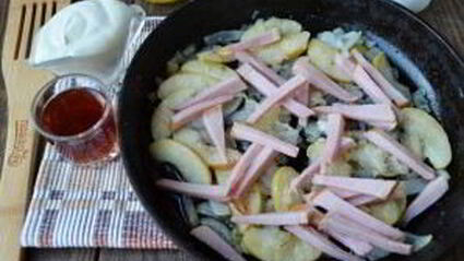 неожиданные спагетти с коньяком