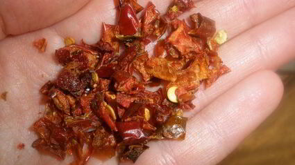 острая паста со сладким перцем