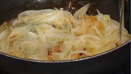 паста по-турецки с фетой и кефиром