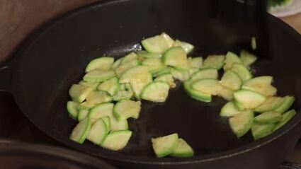 паста с красной рыбой в сливочном соусе