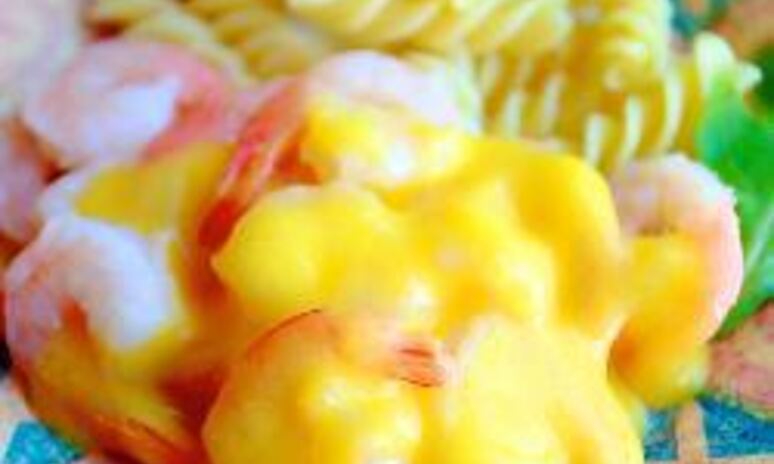 Рецепт паста с креветками в тыквенном соусе