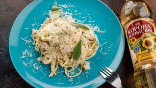 Паста с курицей и шалфеем