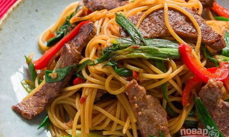 Рецепт паста с мясом