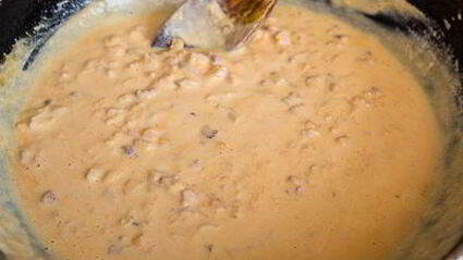 паста с тыквой и беконом