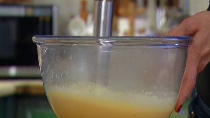 паста с тыквой и креветками