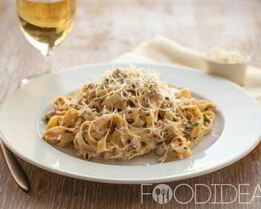 Паста в сливочном соусе