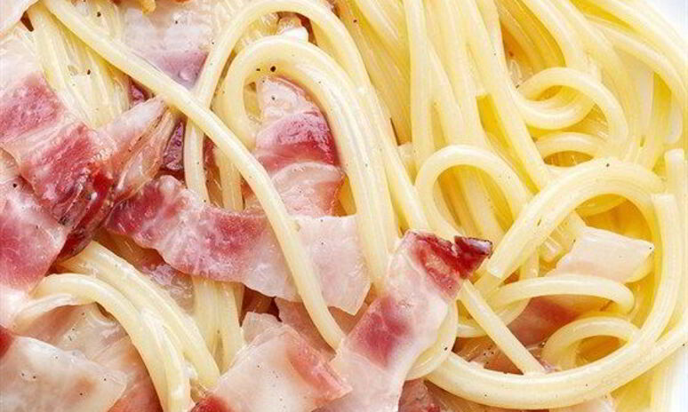 Рецепт спагетти карбонара с копченой корейкой