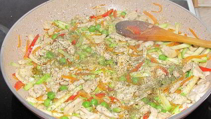 спагетти примавера